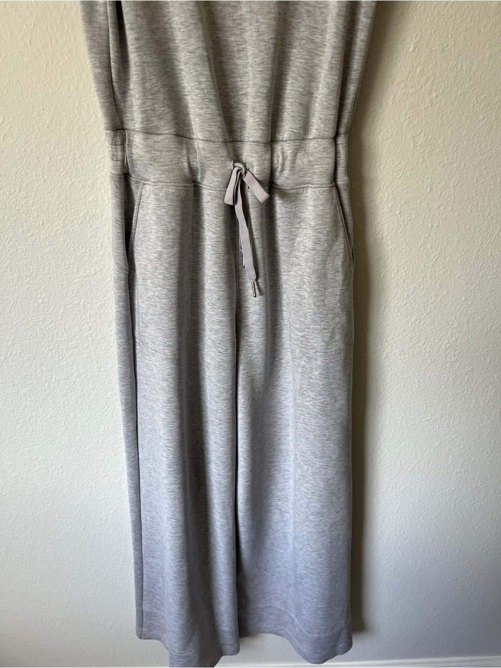 Spanx Air Essentials Women's Sleeveless Jumpsuit Size M Heather Gray - Picture 10 of 12